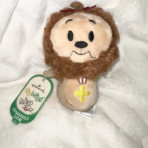 Hallmark Itty Bittys COWARDLY LION The Wizard of Oz NWT Plush Toy 2014 - Picture 1 of 5